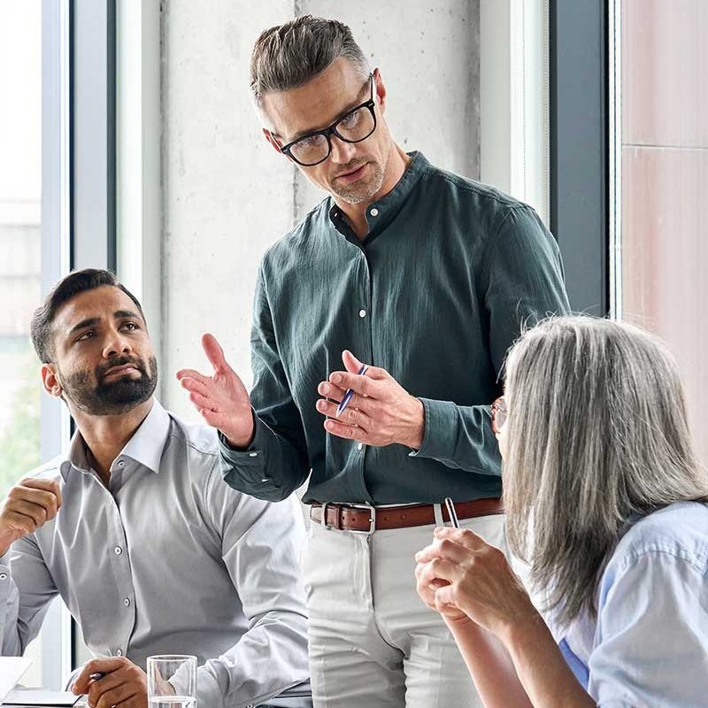People learning together